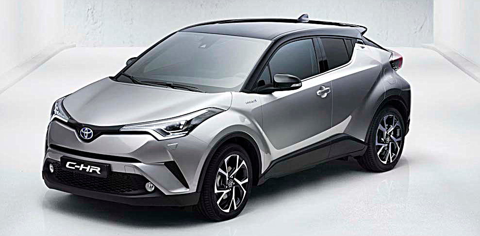 Οι πρώτες επίσημες φωτογραφίες του νέου Toyota C-HR