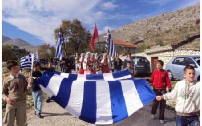 Με ιδιαίτερη λαμπρότητα γιόρτασαν φέτος οι Έλληνες της Αλβανίας την επέτειο του 1821