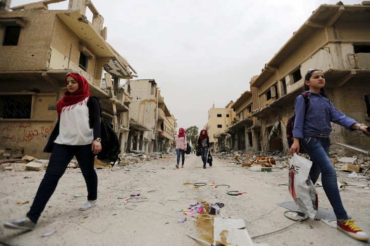 2016-04-09T165655Z_35512634_GF10000376824_RTRMADP_3_SYRIA-PALMYRA-PEOPLE-RETURN