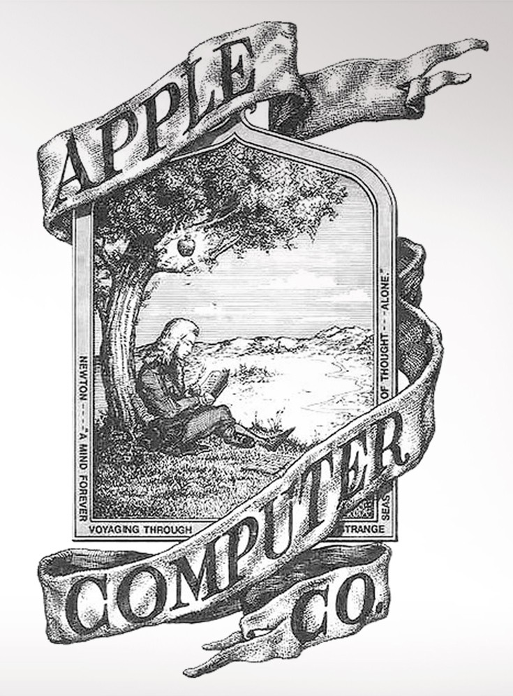 Αυτό ήταν το πρώτο logo της Apple