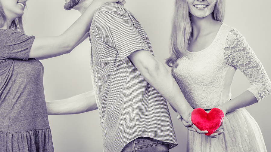 bigstock Handsome Man Betrayed Women 126214526
