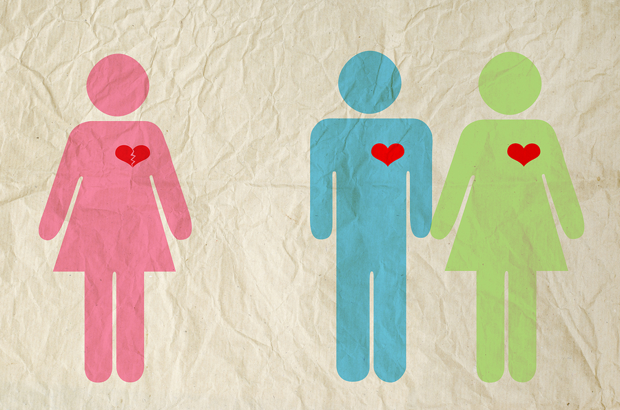 bigstock Sign Of Male And Female With B 98489021