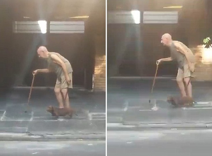 Ο σκύλος που αποδεικνύει στο αφεντικό του την αγάπη του με έναν ιδιαίτερο τρόπο