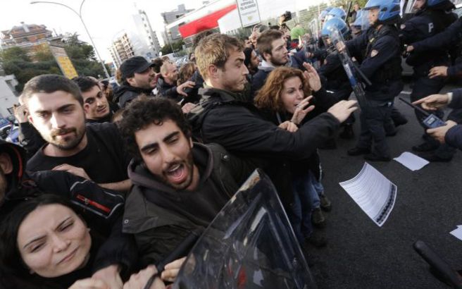 Κινητοποίηση κατά των κλειστών συνόρων στην Ιταλία