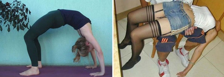 Η γιόγκα των… μεθυσμένων