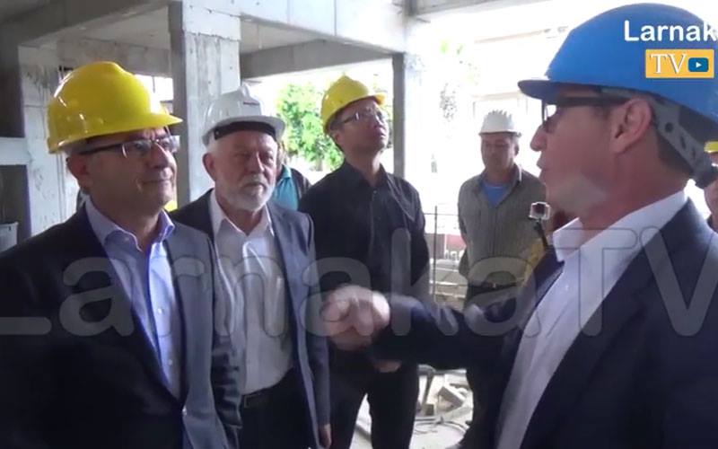 ΑΠΟΚΑΛΥΠΤΙΚΟ: Ο Αβέρωφ Νεοφύτου επισκέφθηκε το Radisson Blu και άλλα έργα ανάπτυξης της πόλης μας (video)