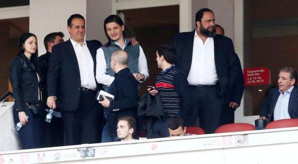 Μαρινάκης, Τζόλε και Πάντελιτς στο «Μαρακανά» (pics)