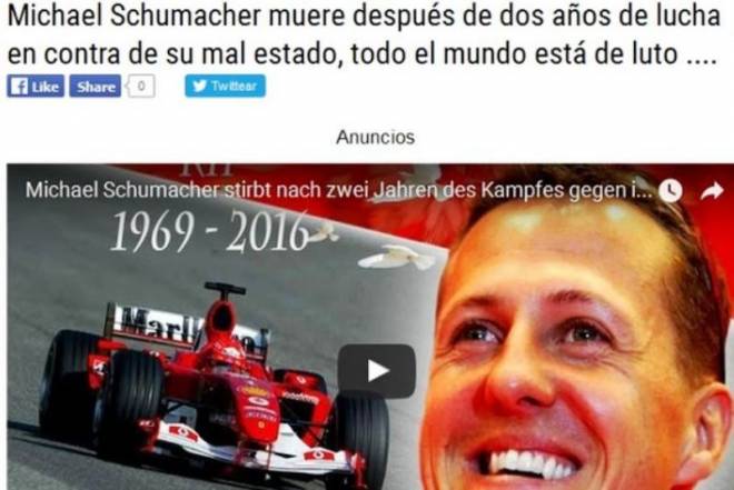 «Νεκρός ο Μίκαελ Σουμάχερ» γράφουν οι Ισπανοί! | onsports.gr