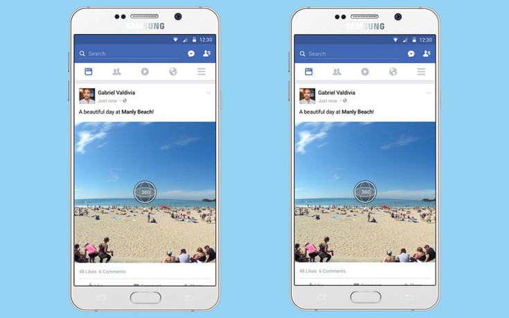 Έρχονται οι φωτογραφίες 360 μοιρών στο Facebook