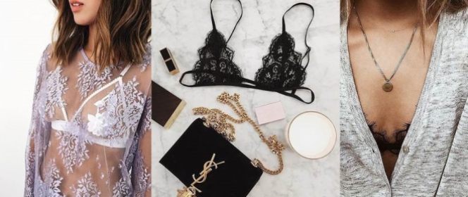 Lace Bra: Το sexy & stylish σουτιέν των fashionistas!