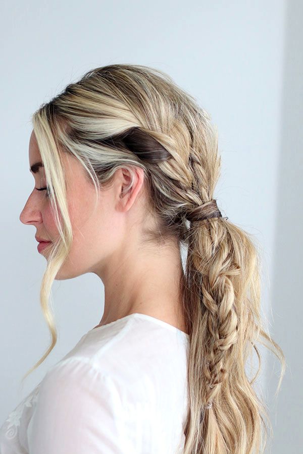 2 triple braid pony