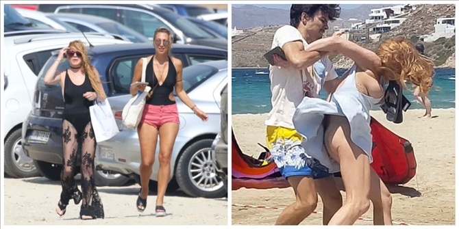 Kι όμως! Επέστρεψε στη Μύκονο η Λίντσεϊ Λόχαν μετά τον ξυλοδαρμό από τον πρώην!