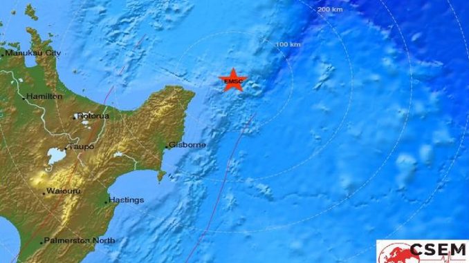 Ισχυρός σεισμός στη Ν. Ζηλανδία