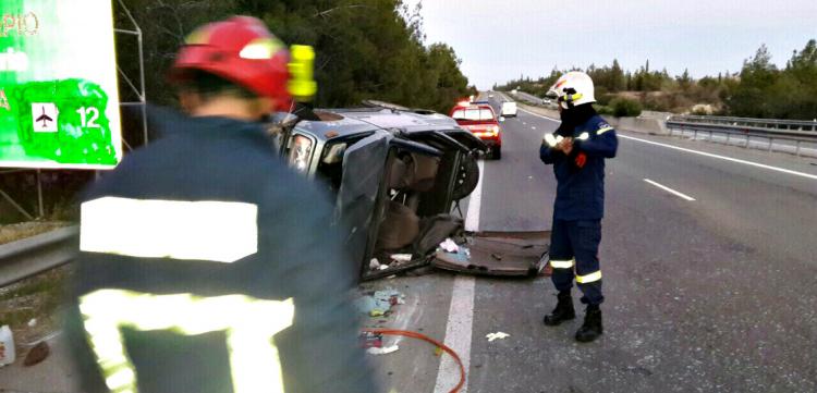 Αυτοκινητόδρομος Λεμεσού–Λάρνακας: Γυναίκα υπέστη ακρωτηριασμό του αριστερού της χεριού μετά από σοβαρό τροχαίο (pics)