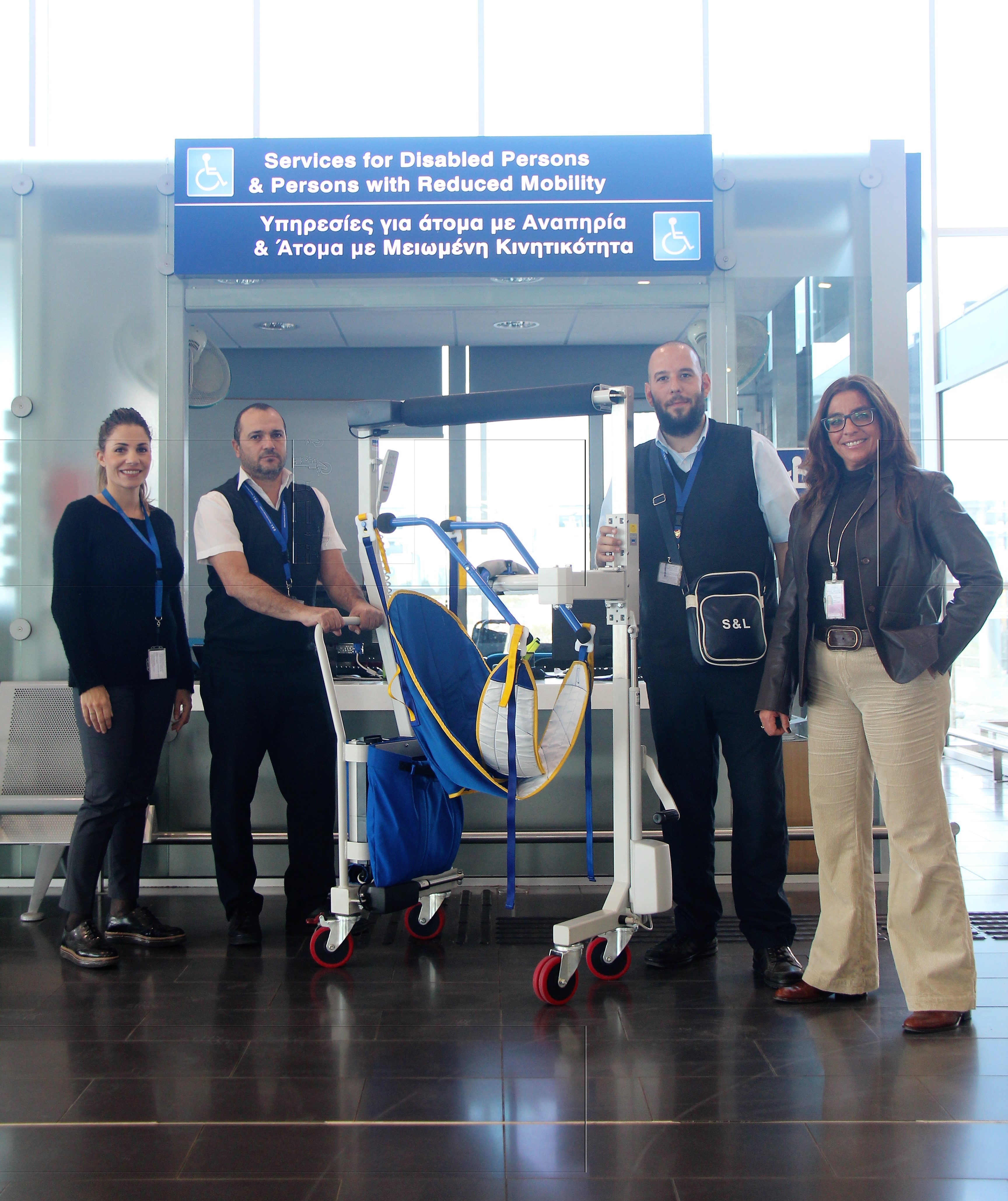 HermesAirports: Αναβαθμισμένες υπηρεσίες για άτομα με αναπηρίες στο Αεροδρόμιο Λάρνακας