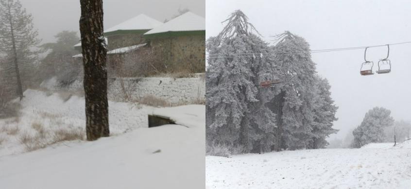 Ακόμη πιο μαγευτικό το σημερινό λευκό ξημέρωμα στο Τρόοδος (pics)