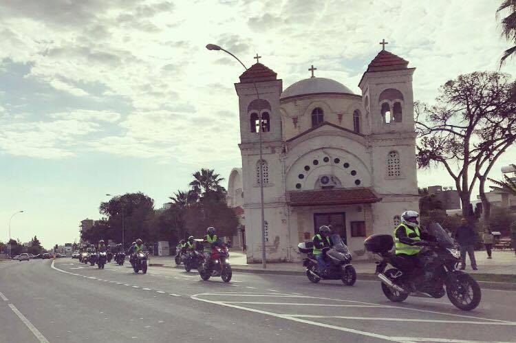 Ξεκίνησαν οι μηχανές στη Λάρνακα για την 17η Διαδρομή Αγάπης