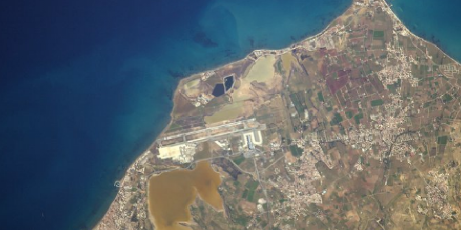 Αστροναύτης απαθανάτισε το αεροδρόμιο Λάρνακας (pic)