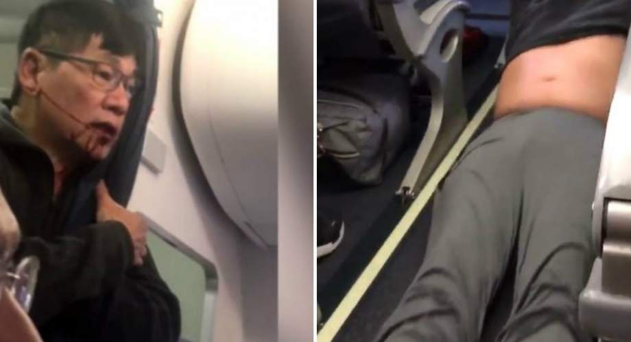 Σοκαριστικές σκηνές μέσα σε αεροπλάνο: Έδειραν και έσυραν με βία επιβάτη στο διάδρομο (Video)