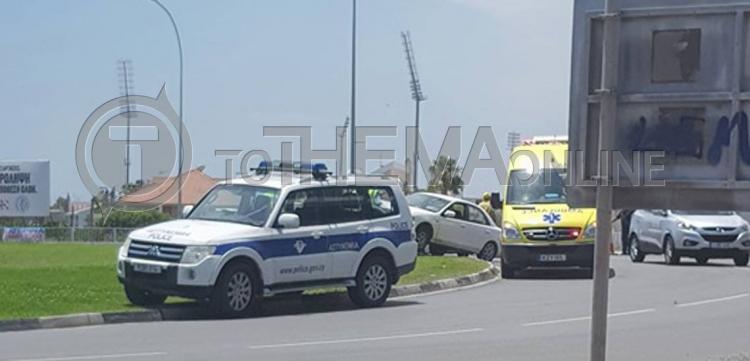 Σοβαρό τροχαίο στη Λάρνακα – Μεταφέρθηκε στο Νοσοκομείο γυναίκα οδηγός – ΦΩΤΟΓΡΑΦΙΕΣ