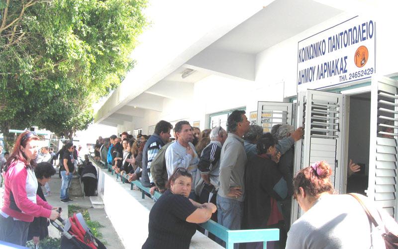 Κοινωνικό Παντοπωλείο Λάρνακας – Δραστική μείωση δικαιούχων