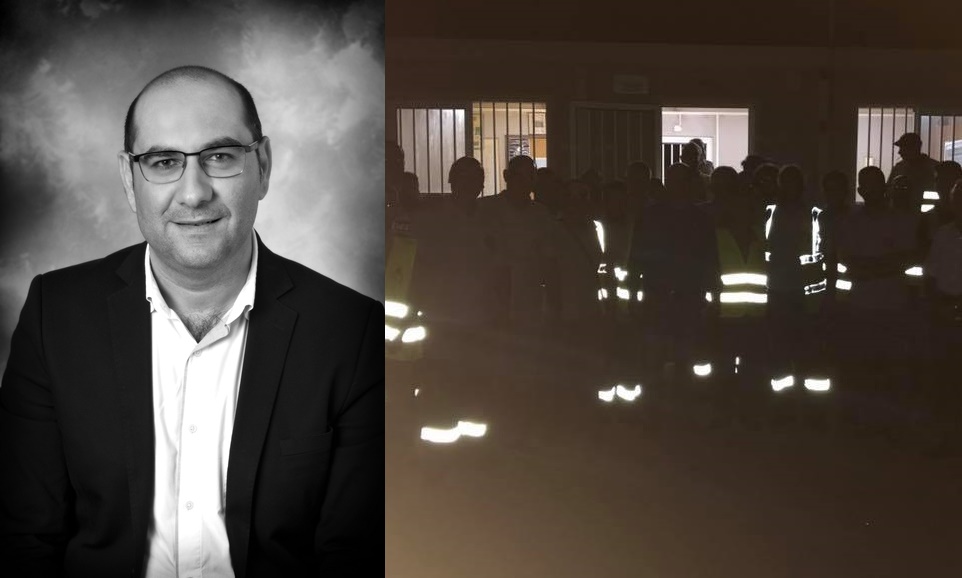 Ο Δήμαρχος μας, Ανδρέας Βύρας ξενύχτησε μαζί με τους οδοκαθαριστές για το καλό της Λάρνακας