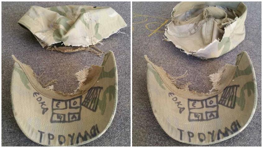 Αξιωματικός στη Λάρνακα έσκισε τζόκεϊ στρατιώτη που έγραφε ΕΟΚΑ