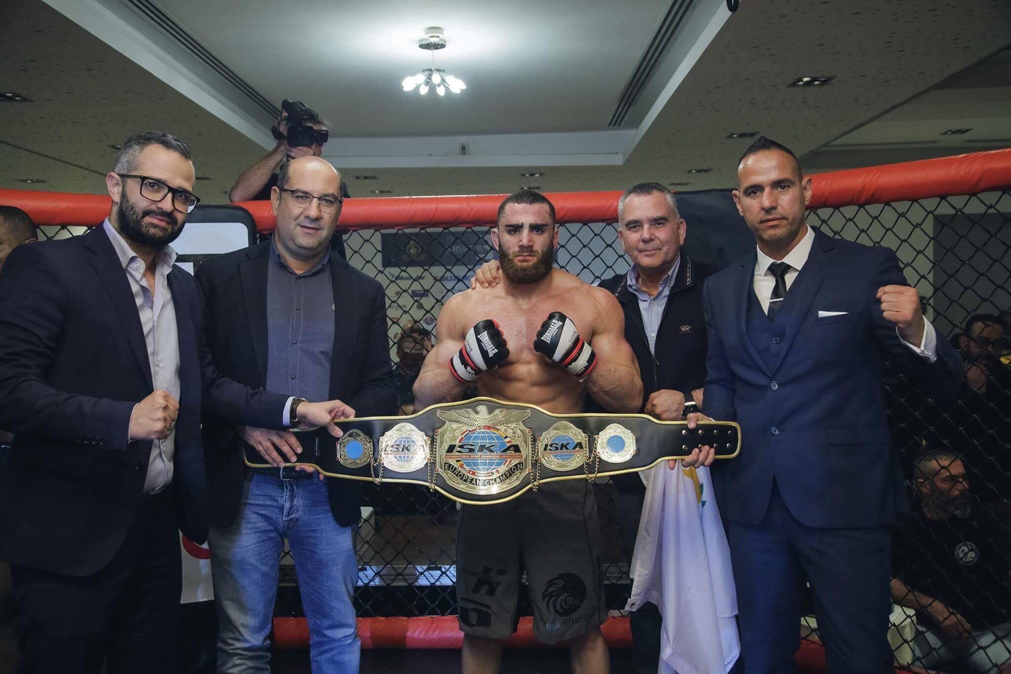 Πρωταθλητής Ευρώπης ISKA MMA ο Αντρέας Τρικωμίτης!