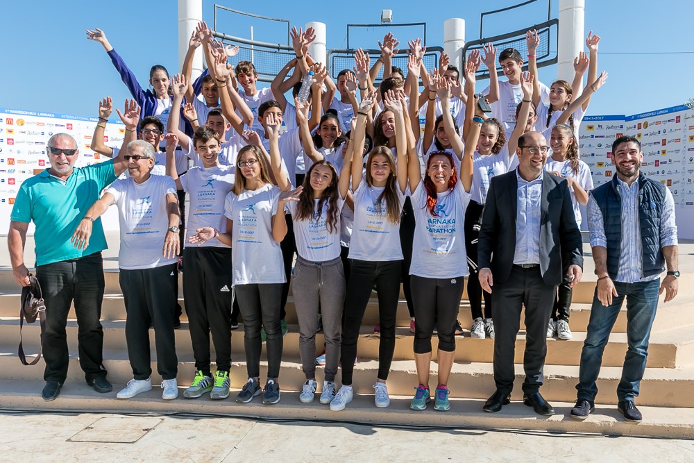 Πραγματοποιήθηκε με επιτυχία η τελετή έναρξης του 1ου Radisson Blu Διεθνούς Μαραθωνίου Λάρνακας