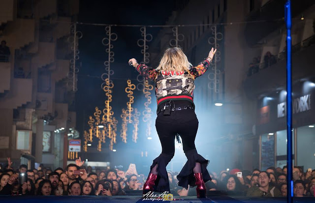 Αποθεώθηκε η Άννα Βίσση από το κοινό της Λάρνακας (pics & video)