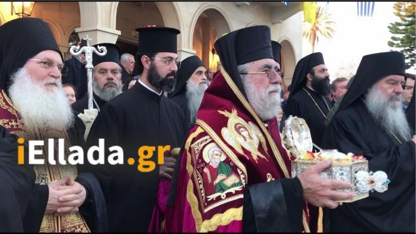 Η θαυματουργός Τιμία Κάρα του Αγίου Ιωάννου του Χρυσοστόμου στην Κύπρο