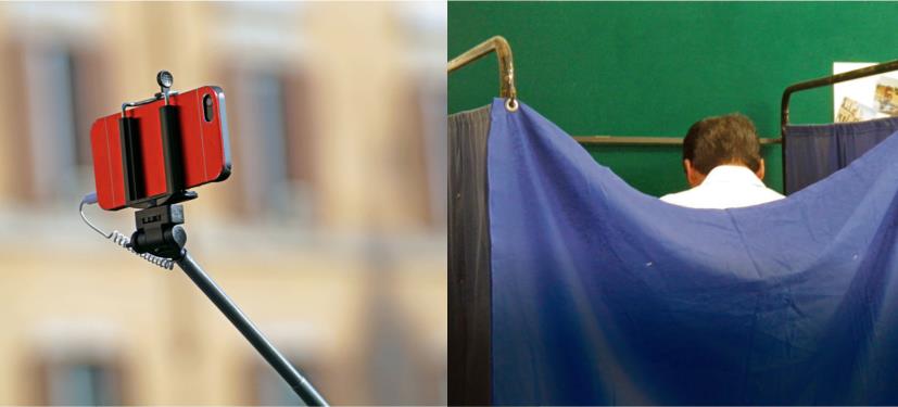 Εκλογείς προσοχή, μακριά από selfie πίσω από το παραβάν!