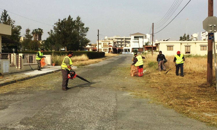 Συνεχίζεται η εκστρατεία καθαριότητας στο Δήμο Λάρνακας