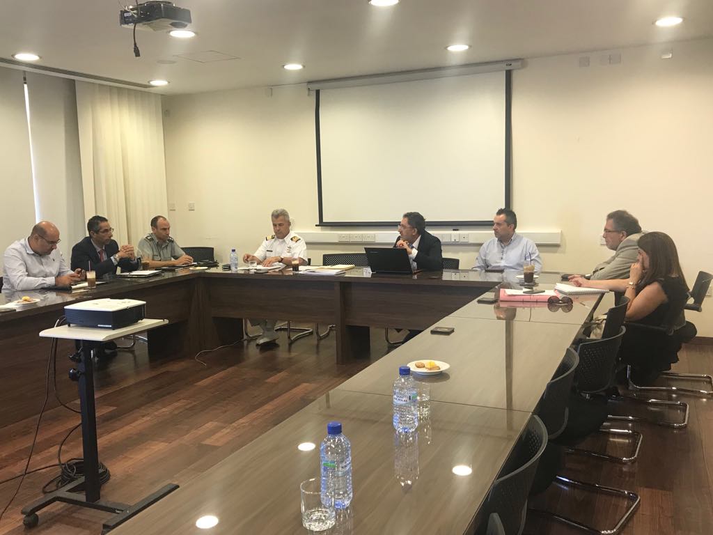 Πραγματοποιήθηκε η επίσκεψη του Υπουργού Άμυνας στα Γραφεία του Δήμου Λάρνακας