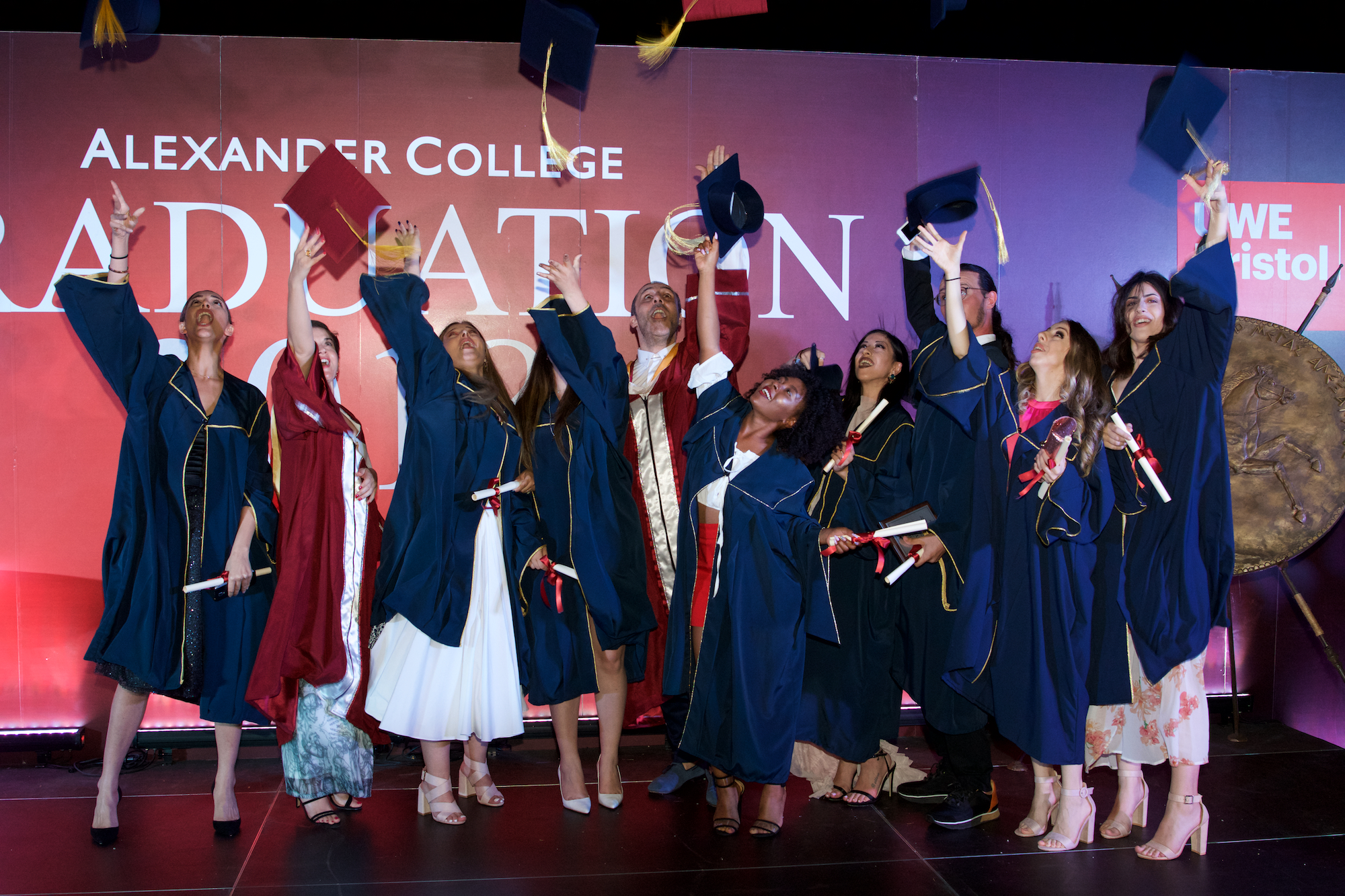 Πραγματοποιήθηκε η Τελετή Αποφοίτησης Alexander College/UWE Bristol (pics)