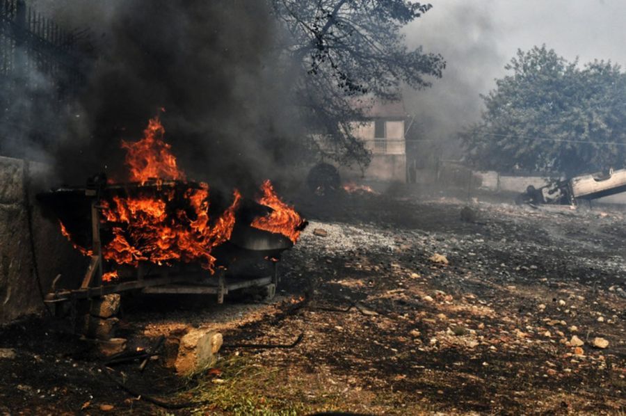 Η προσφορά της Λάρνακας προς τους πυρόπληκτους της Αττικής συνεχίζεται