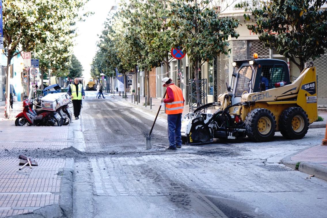 Ξεκινούν οι ασφαλτοστρώσεις