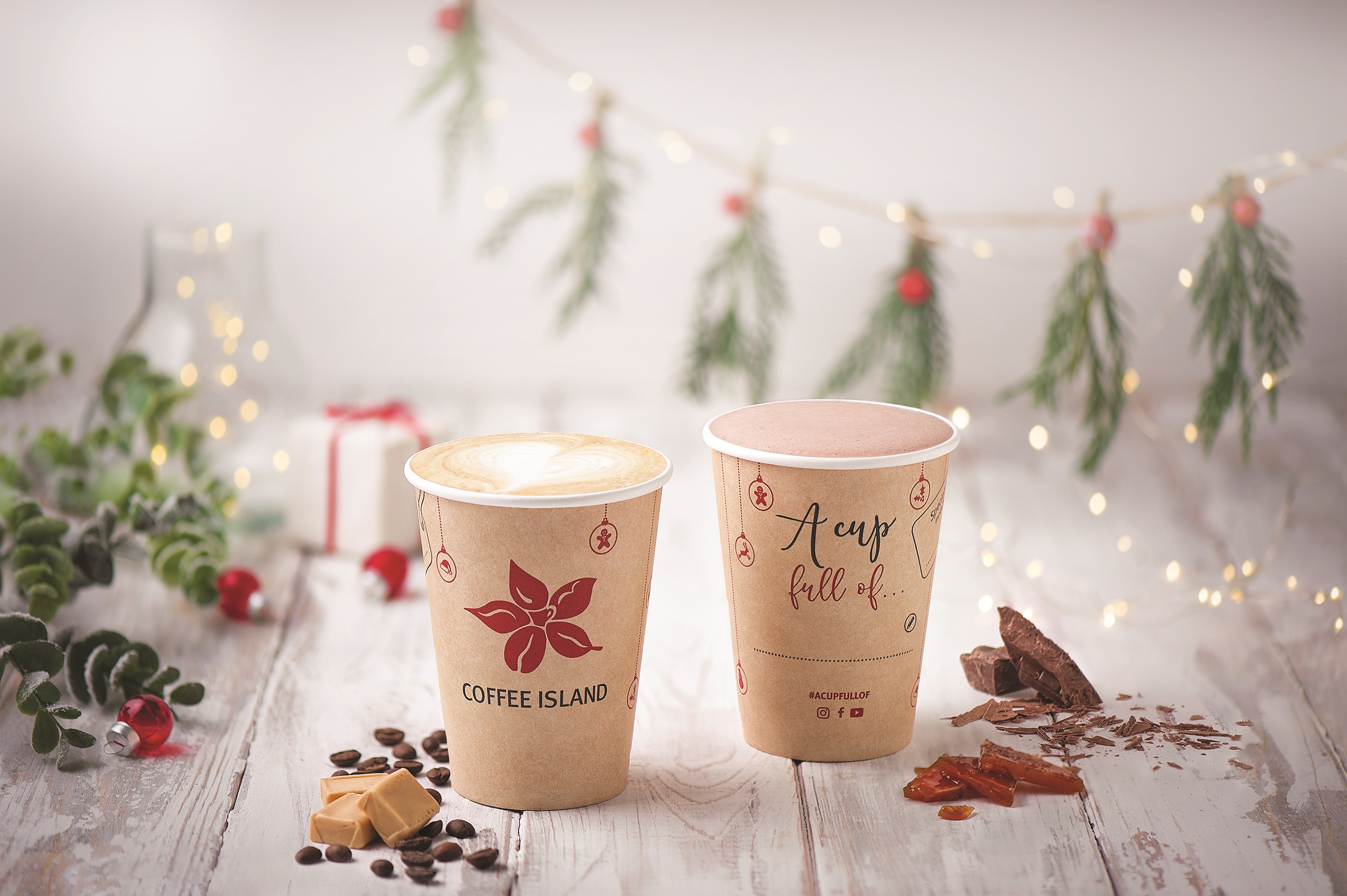 Τα νέα Xmas Blends της Coffee Island μας βάζουν σε γιορτινή διάθεση!