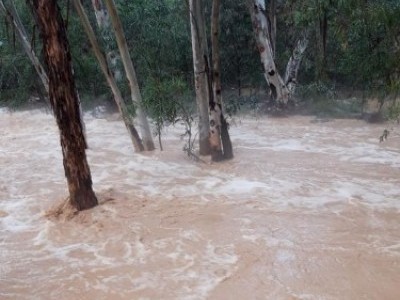 Κατέβηκε ορμητικός ο Πεδιαίος μετά τη θεομηνία