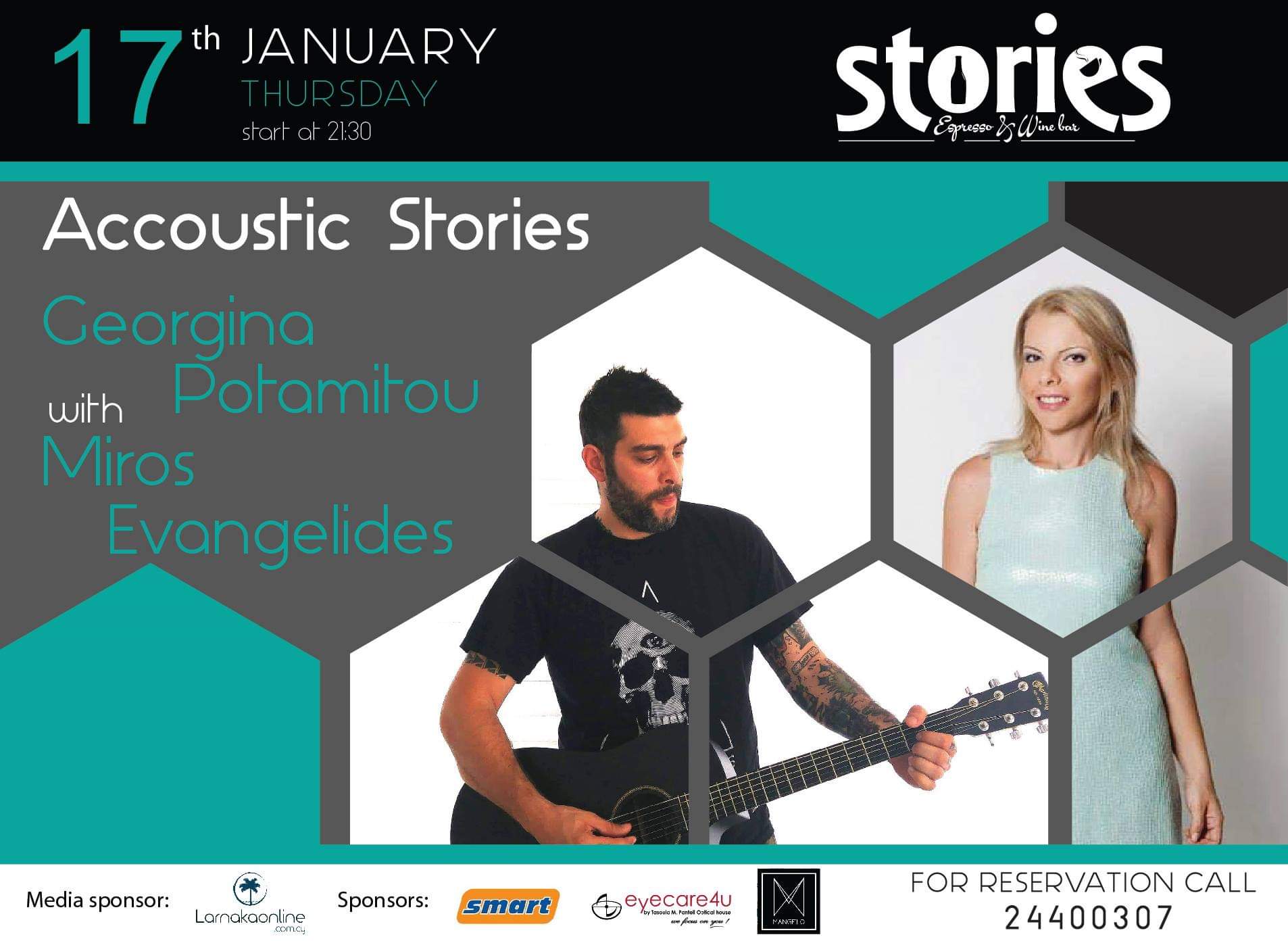 Η Τζωρτζίνα Ποταμίτου live στο Stories Day&Night
