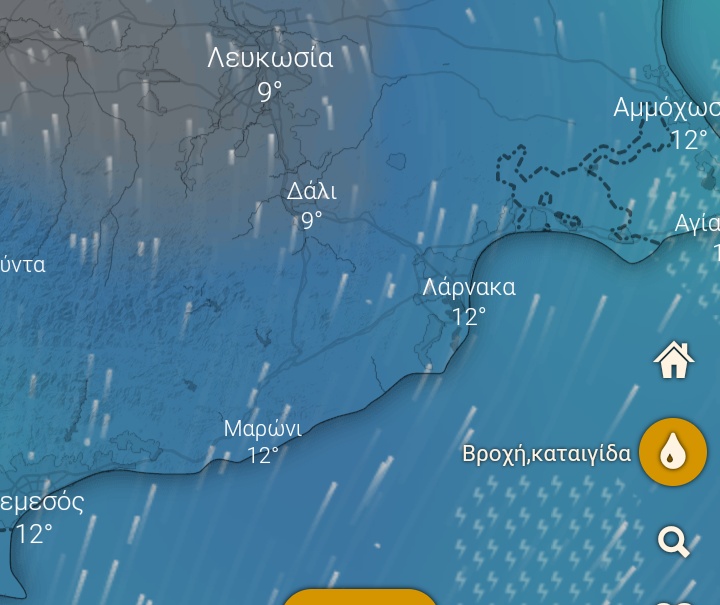 LIVE βίντεο από τις περιοχές που επηρεάζονται από την κακοκαιρία