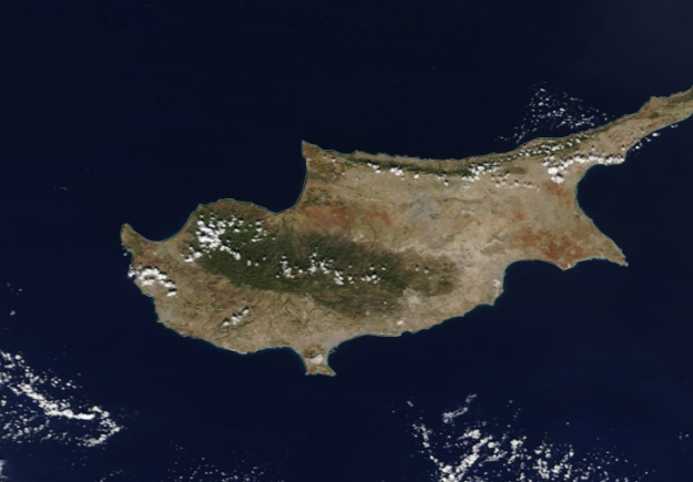 Αεροφωτογραφίες της Κύπρου πριν και μετά την Ευρυδίκη