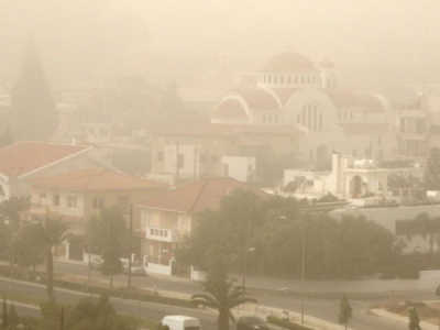 Ήρθε για να μείνει η σκόνη στην Κύπρο- Πότε αλλάζει ο καιρός(vid)