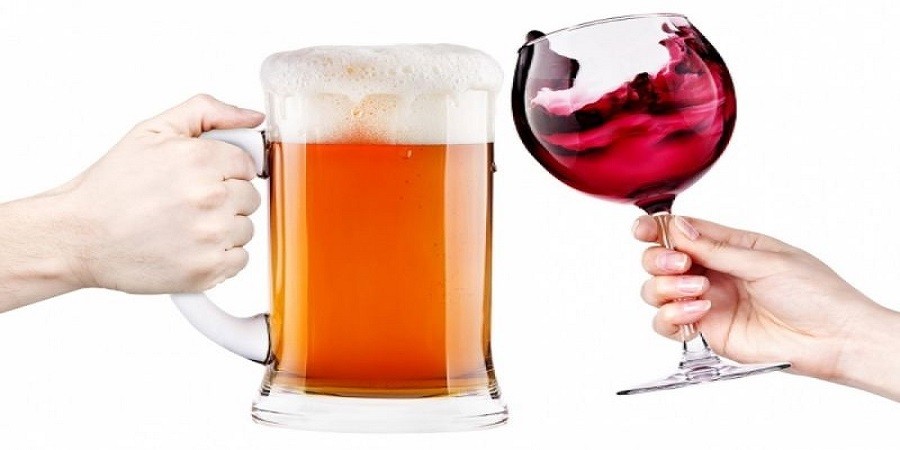 Μπίρα πριν από το κρασί ή κρασί πριν από τη μπίρα; Ιδού η απάντηση