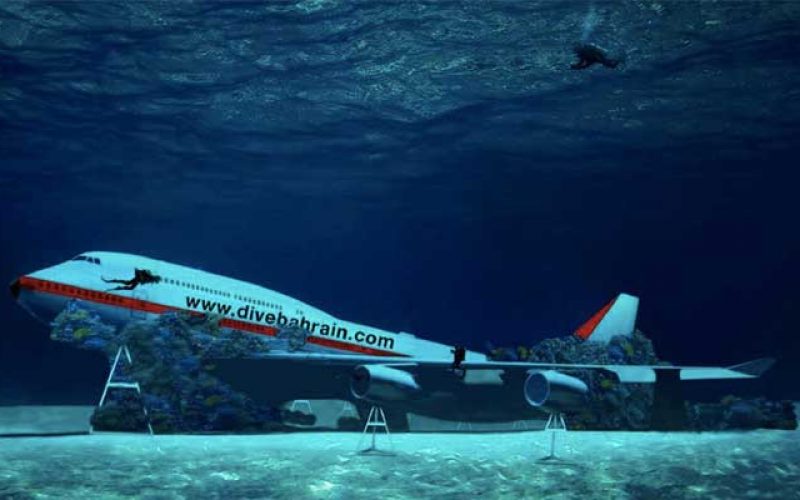 Mε ένα Boeing στον βυθό του το μεγαλύτερο θαλάσσιο πάρκο στον κόσμο