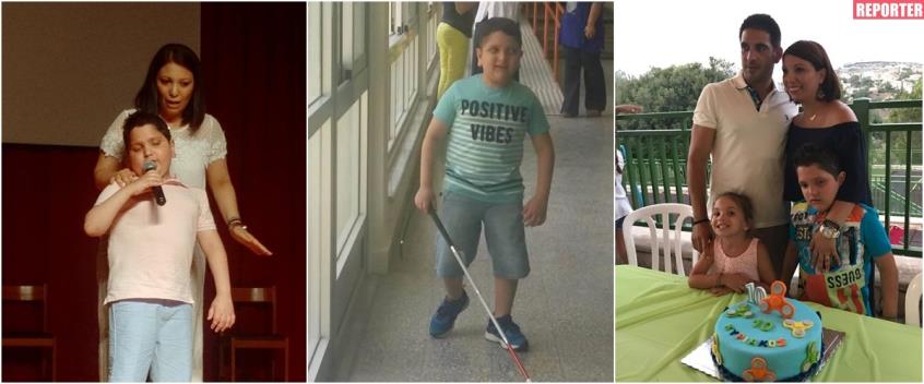 Ο όγκος, η τύφλωση, ο Γολγοθάς και τα μαθήματα ζωής του 12χρονου Κυριάκου