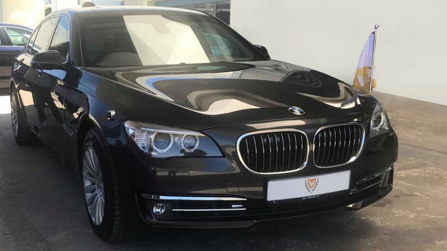 Η νέα θωρακισμένη BMW του Νίκου Αναστασιάδη