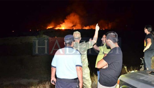 Φωτορεπορτάζ και βίντεο από την έκρηξη στον Πενταδάκτυλο