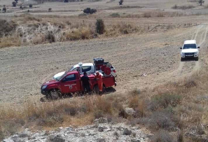 Εντοπίστηκε πολεμικό βλήμα σε περιοχή στη Λάρνακα (Φωτογραφίες)