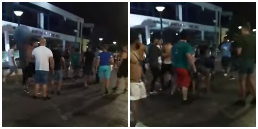 Μετατράπηκε σε «ρινκ» η Αγία Νάπα- Βίντεο από άγριο καυγά στον δρόμο